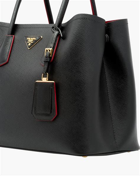 prada double bag red 30cm|prada double bag crossbody.